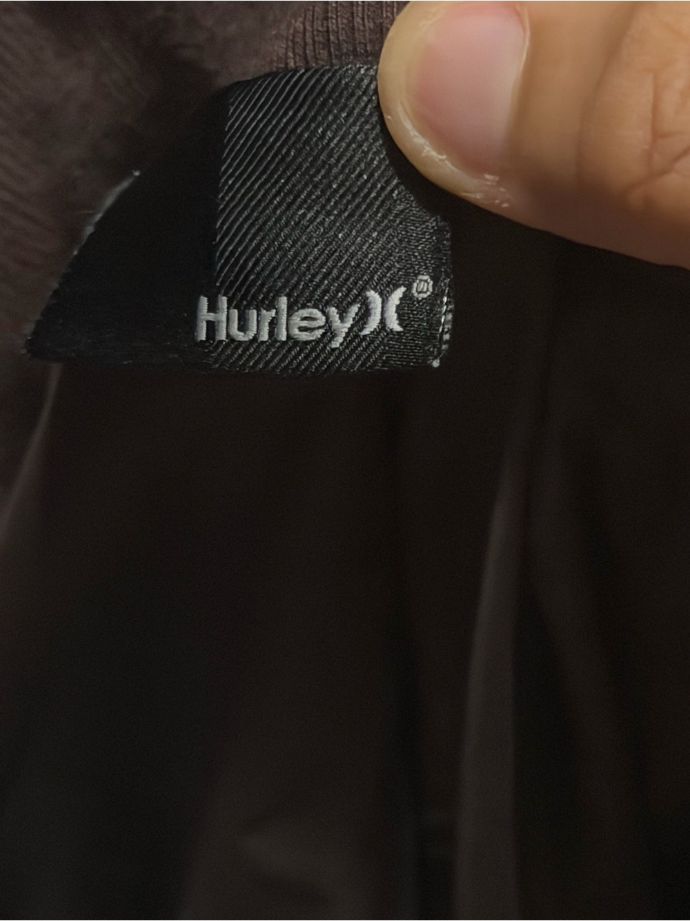 Hurley Brown and White Two Toned Quilted Zip Up Jacket - Picture 2 of 4
